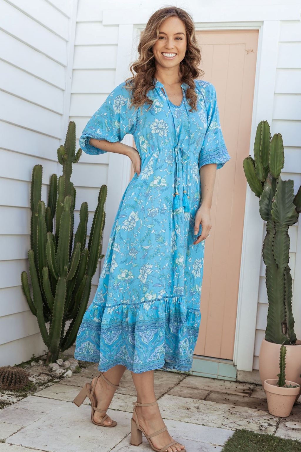 The Venus Dress - Light Summer Blue