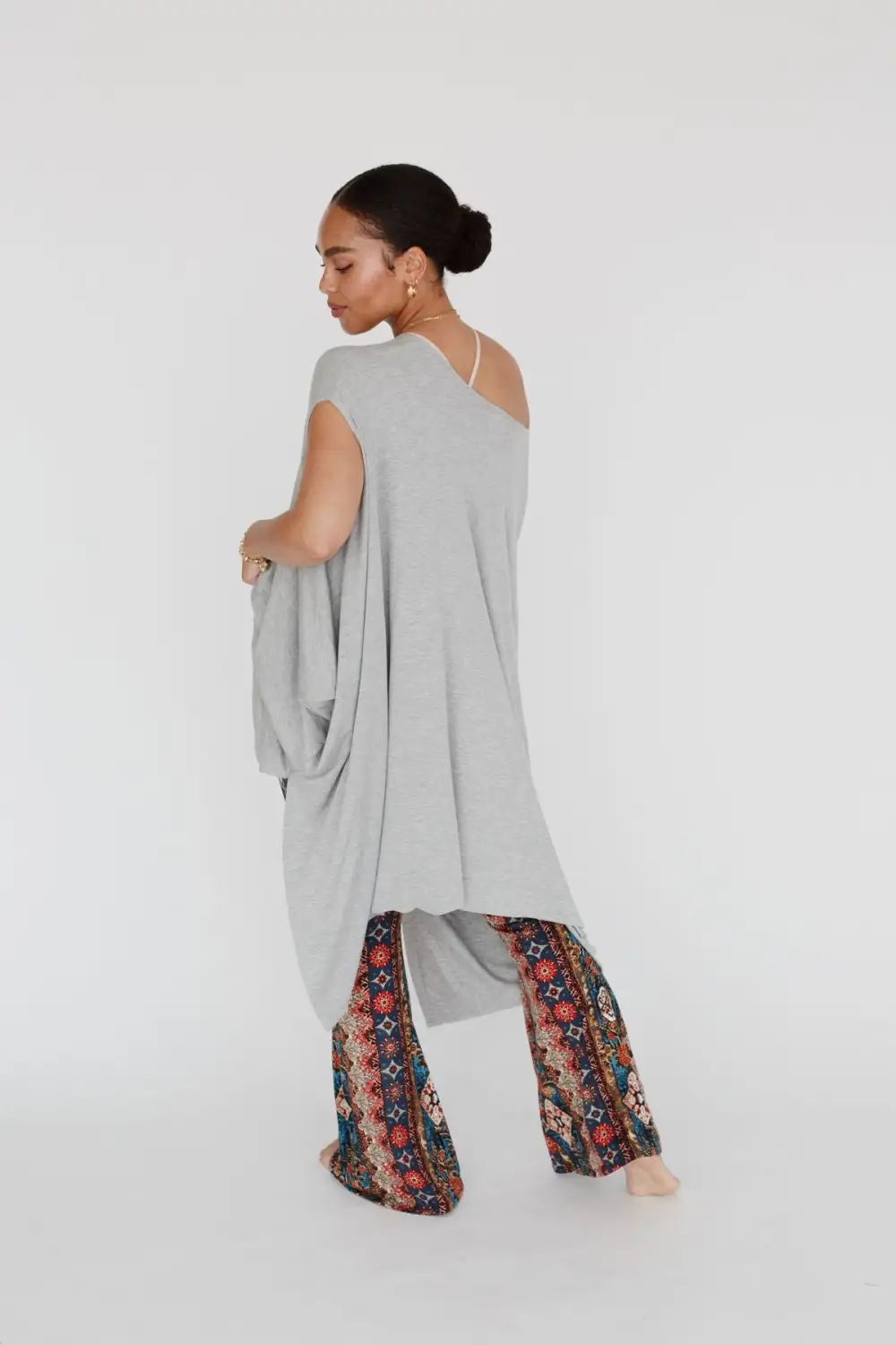 The Wren Tunic - Heather Gray