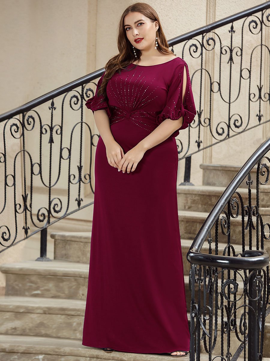 Simple Maxi Plus Size Wholesale Mermaid Party Dresses for Women