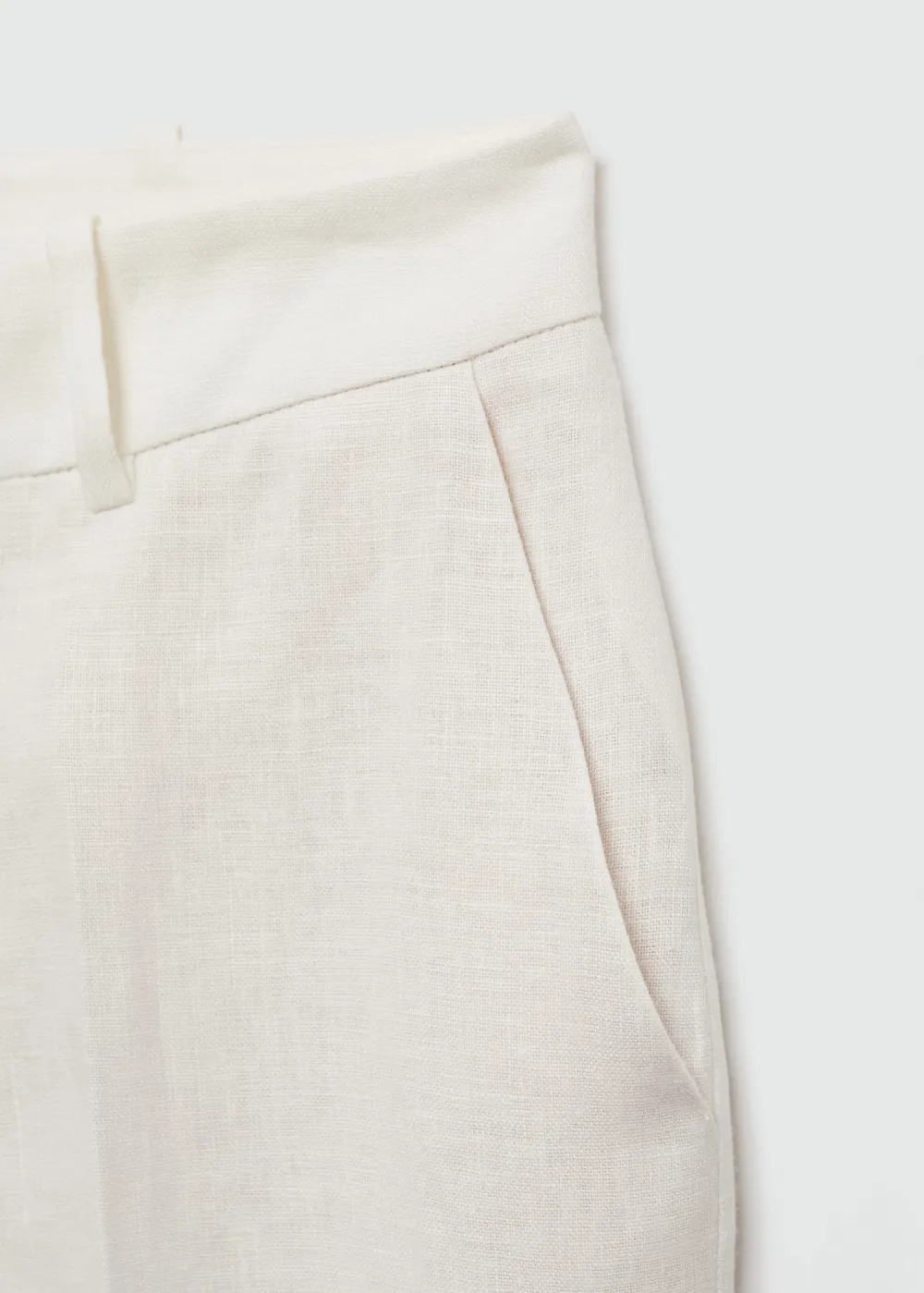 Linen suit pants