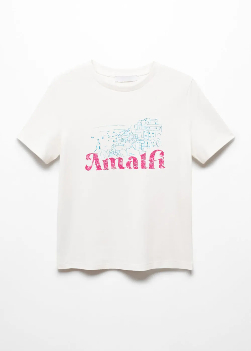 100% cotton t-shirt with printed message