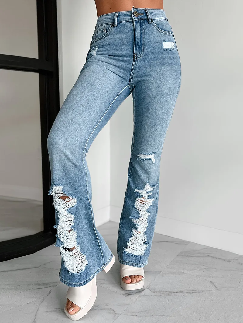 Women's Casual Jeans Trousers