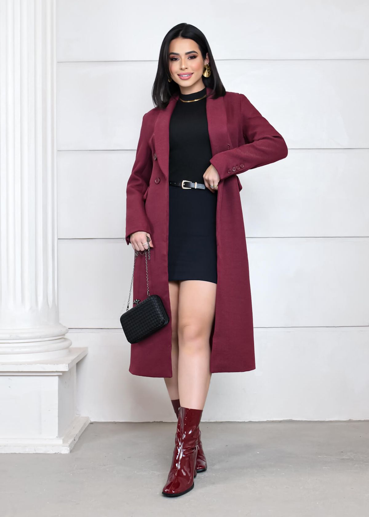 Tailored Overcoat Trench Coat