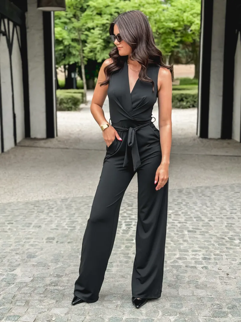 LYNDA JUMPSUIT - BLACK