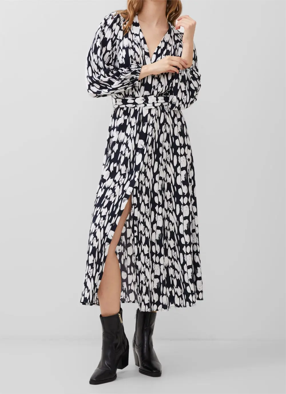 Islanna Shirt Midi Dress