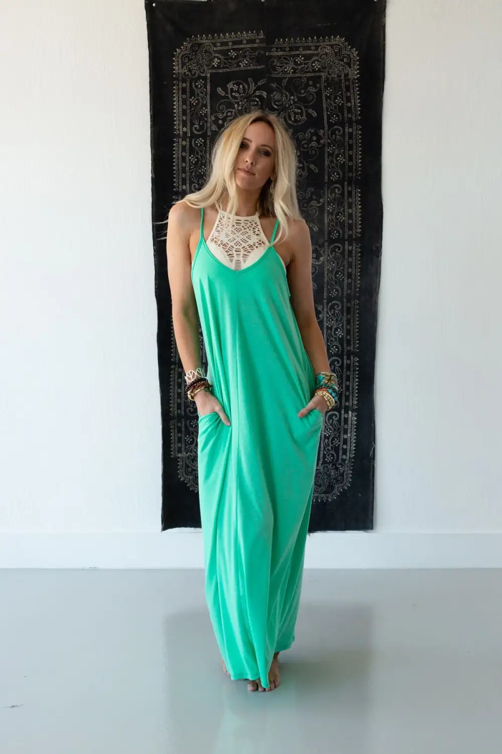 The Perfect Maxi Dress - Mint