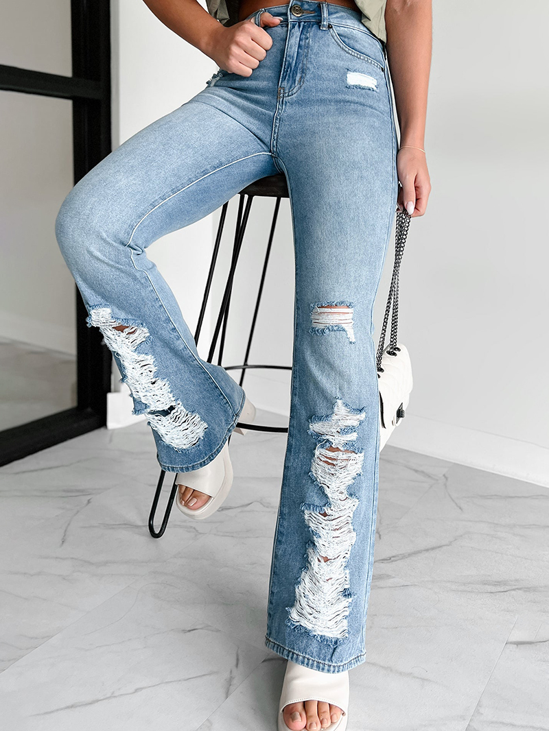 Women's Casual Jeans Trousers