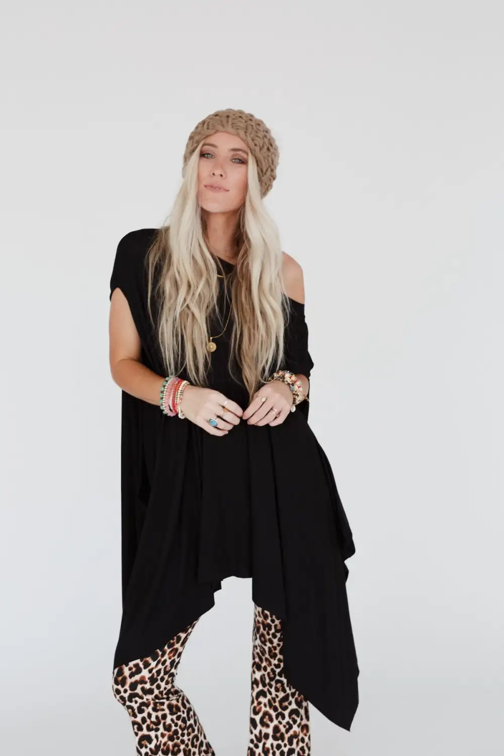 The Wren Tunic - Black