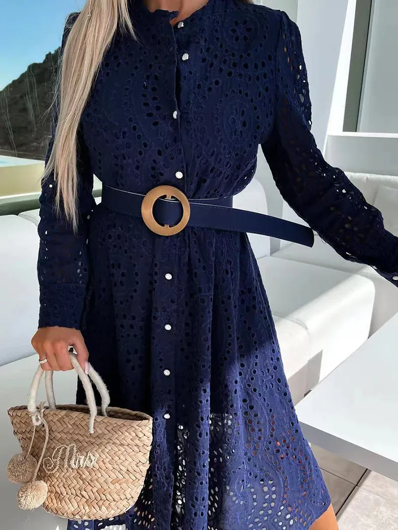 Women Casual Elegant Lace Dress