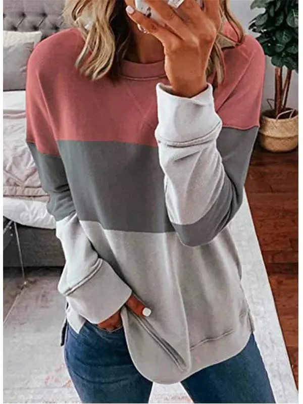 Women's Patchwork Sweater