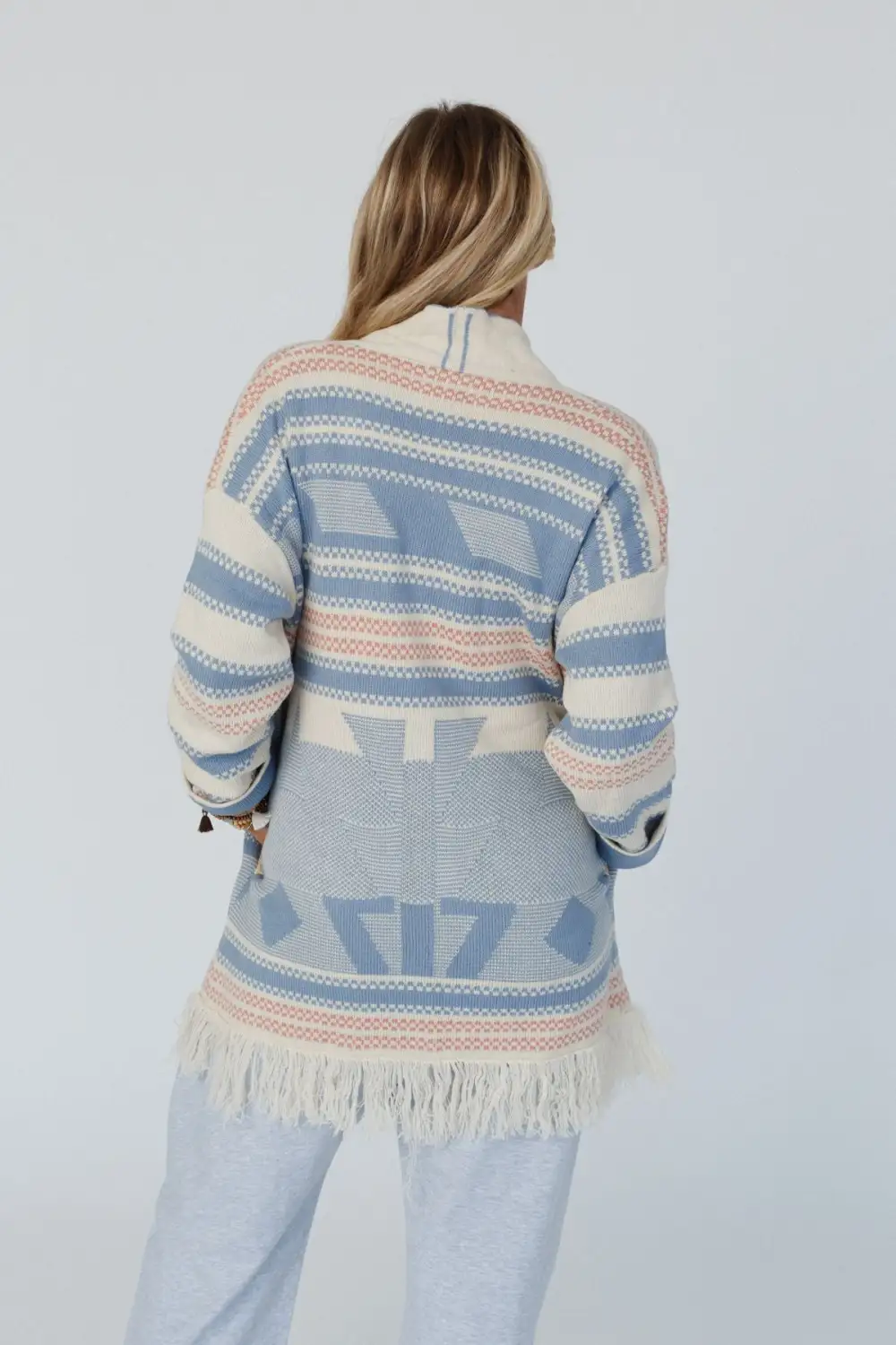 Gather Together Cardigan - Blue