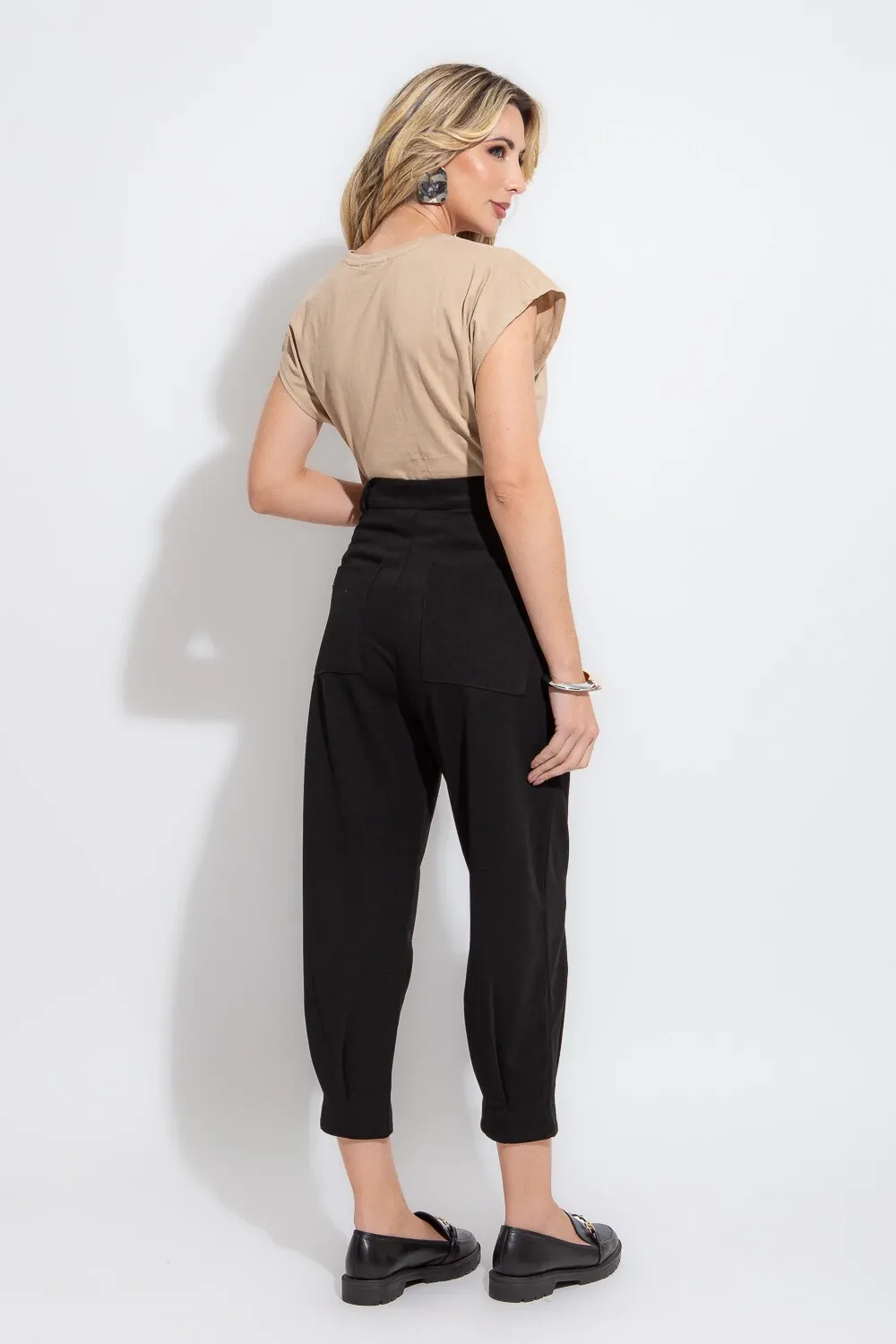 Thais Crepe Knit Pants