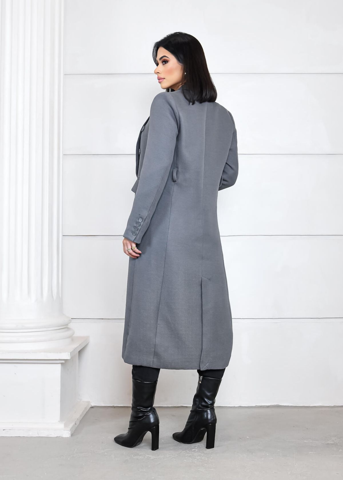 Tailored Overcoat Trench Coat