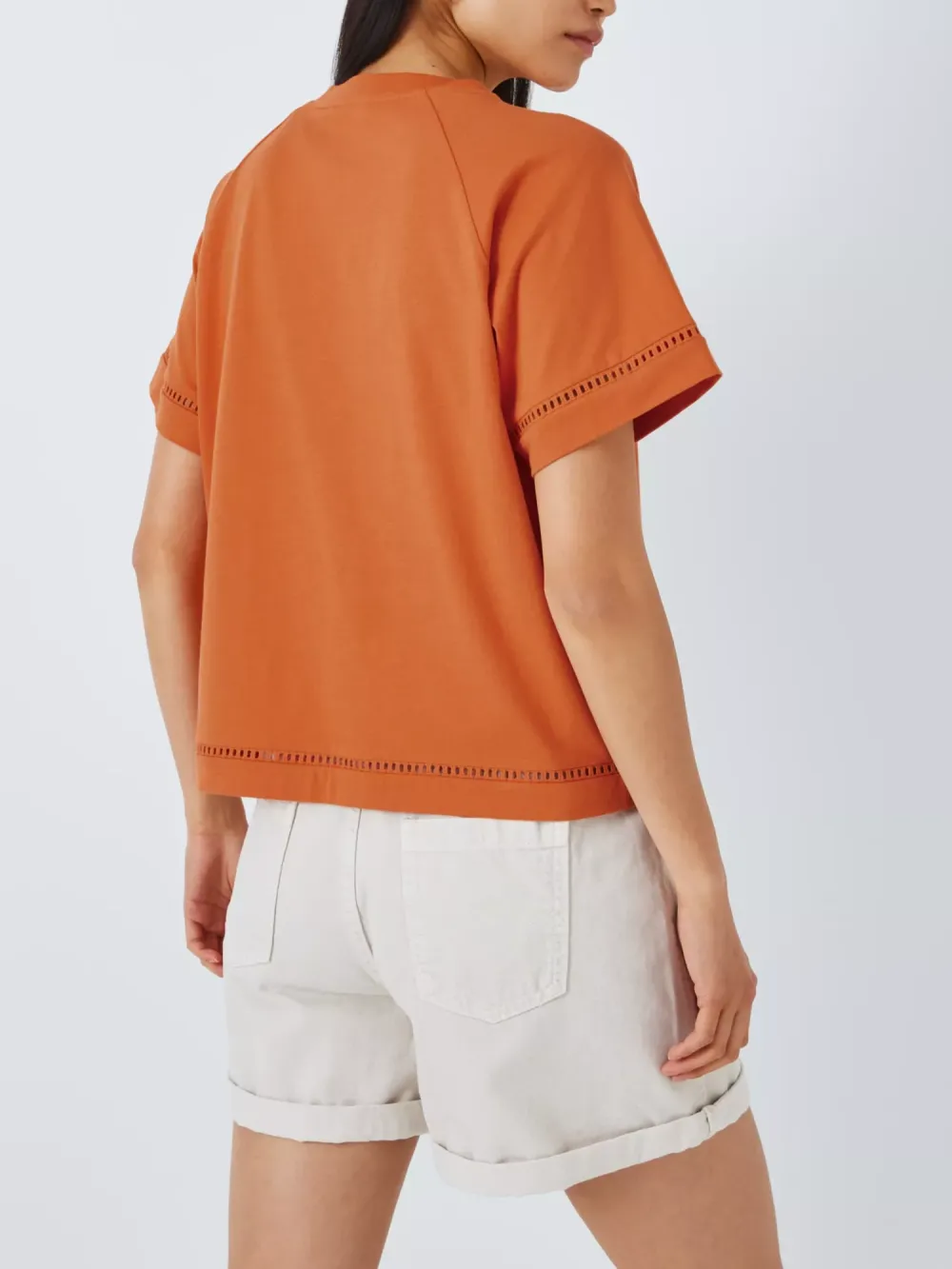 Ladder Trim Short Sleeve T-Shirt