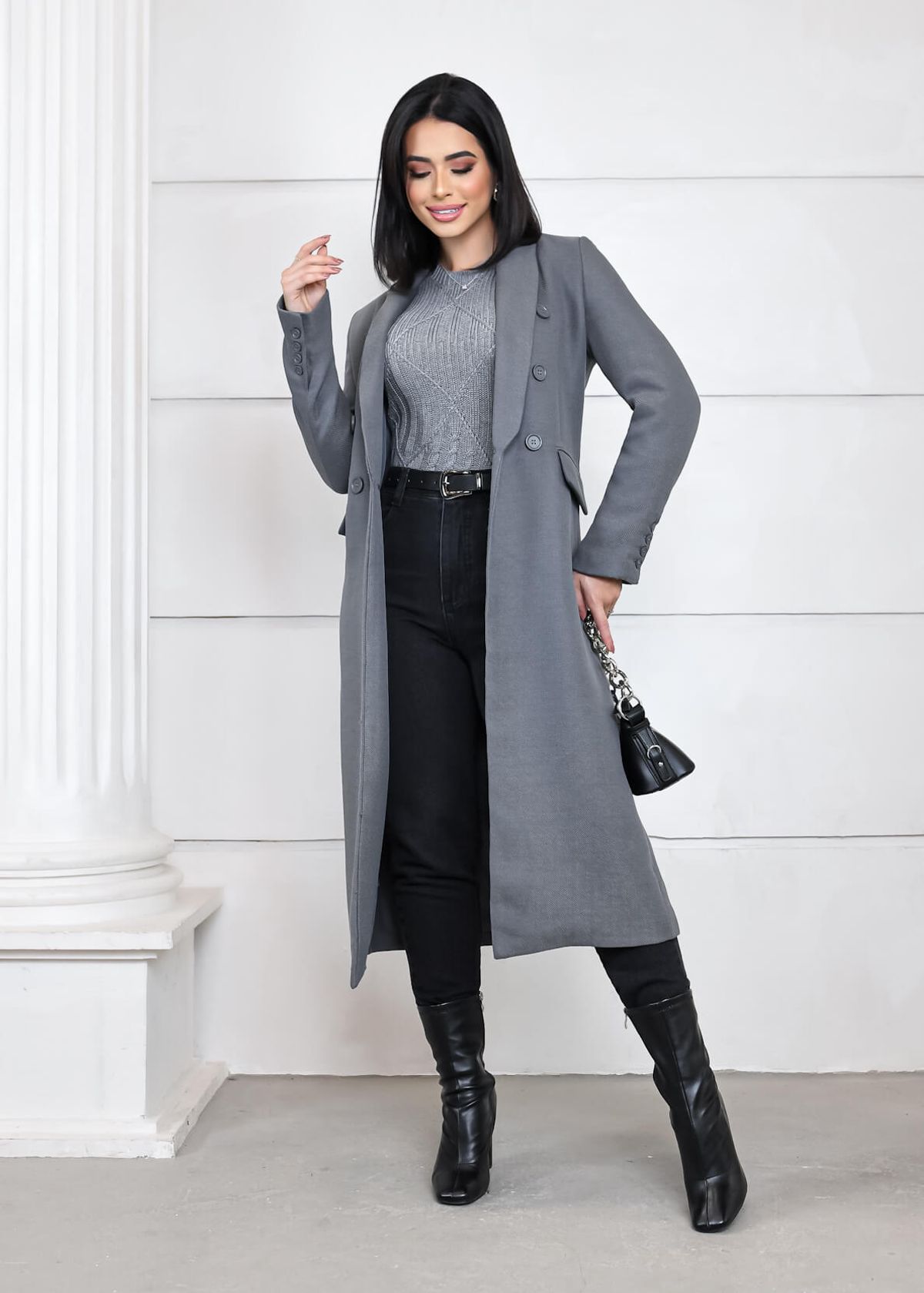 Tailored Overcoat Trench Coat