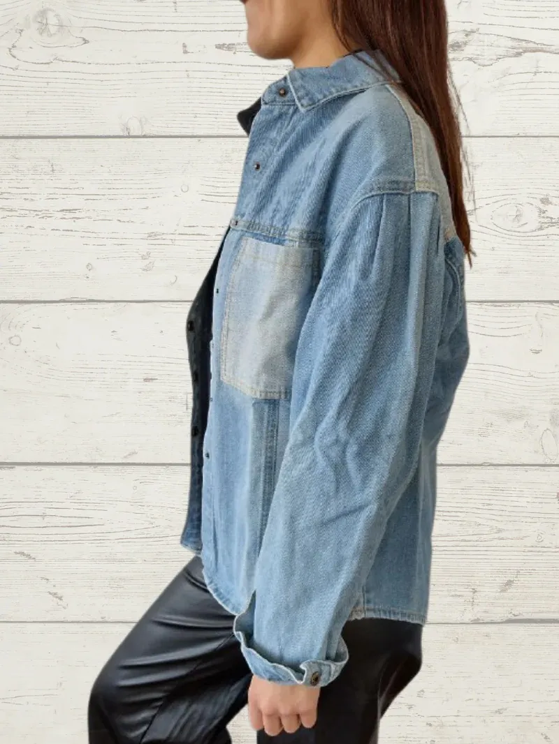 Women's Casual Elegant Denim Jacket