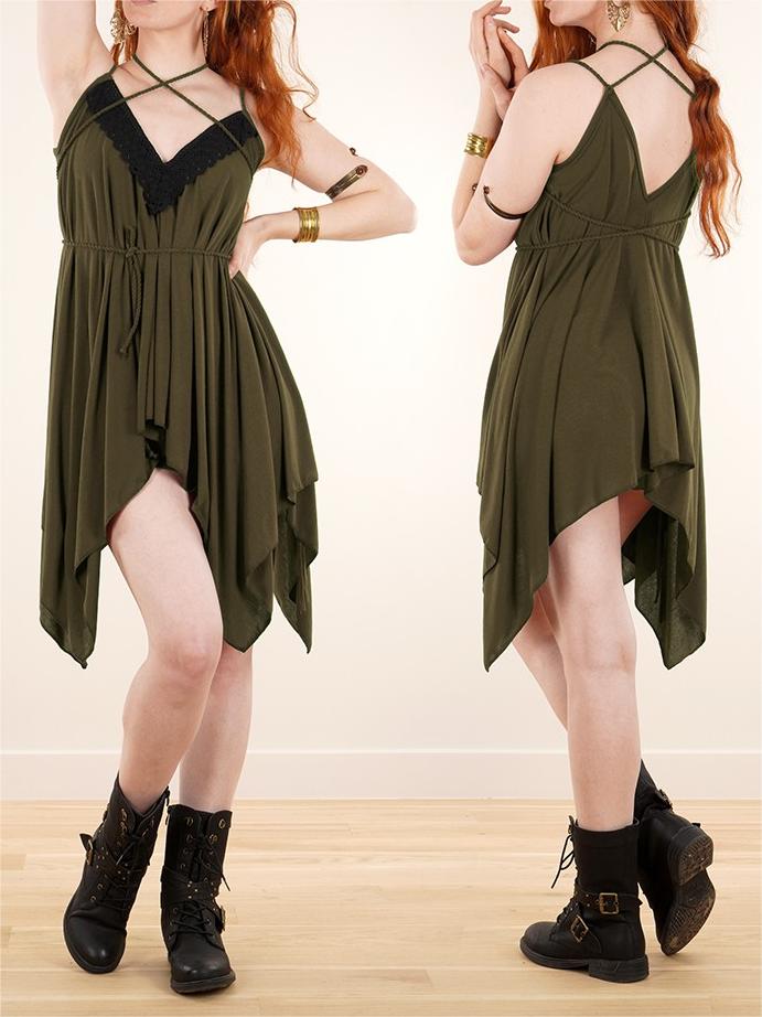 Loose And Reversible Strappy Tunic