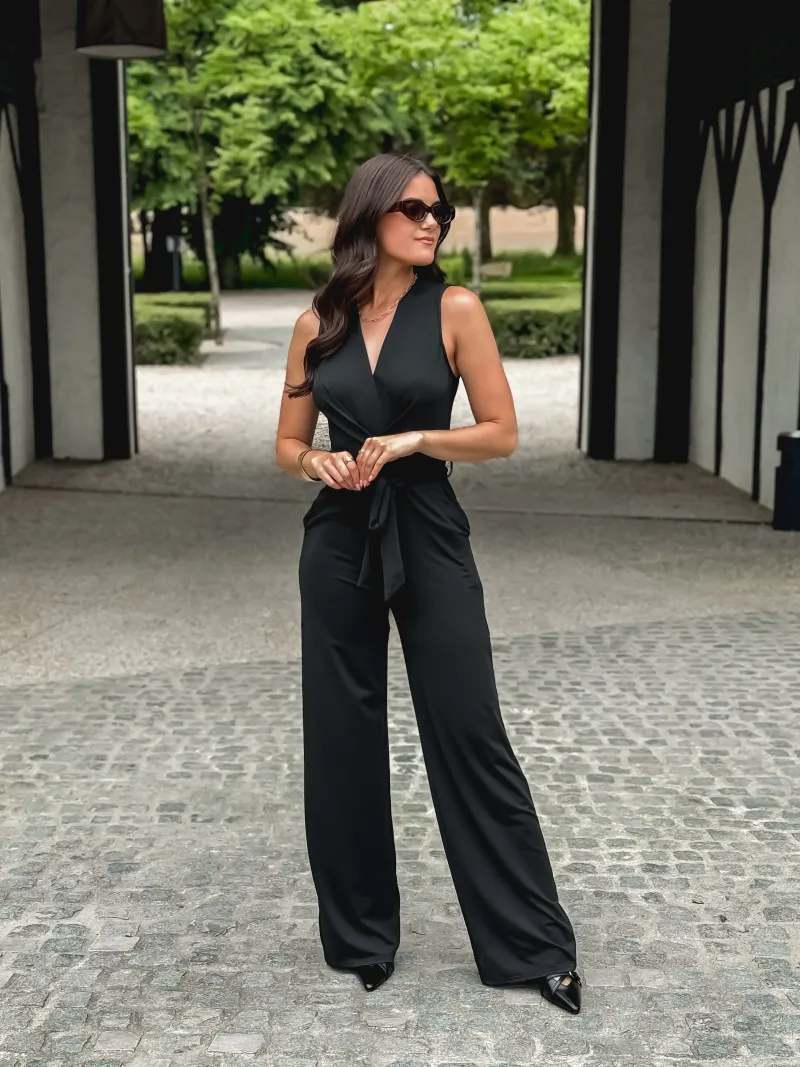 LYNDA JUMPSUIT - BLACK