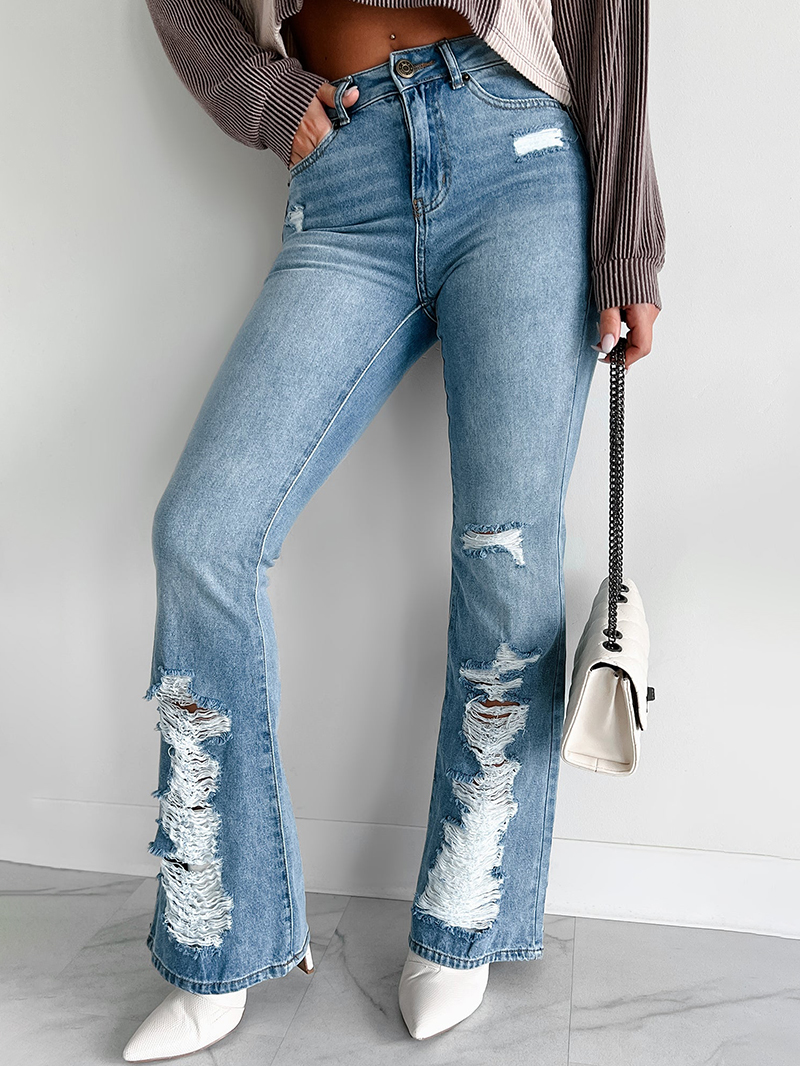 Women's Casual Jeans Trousers