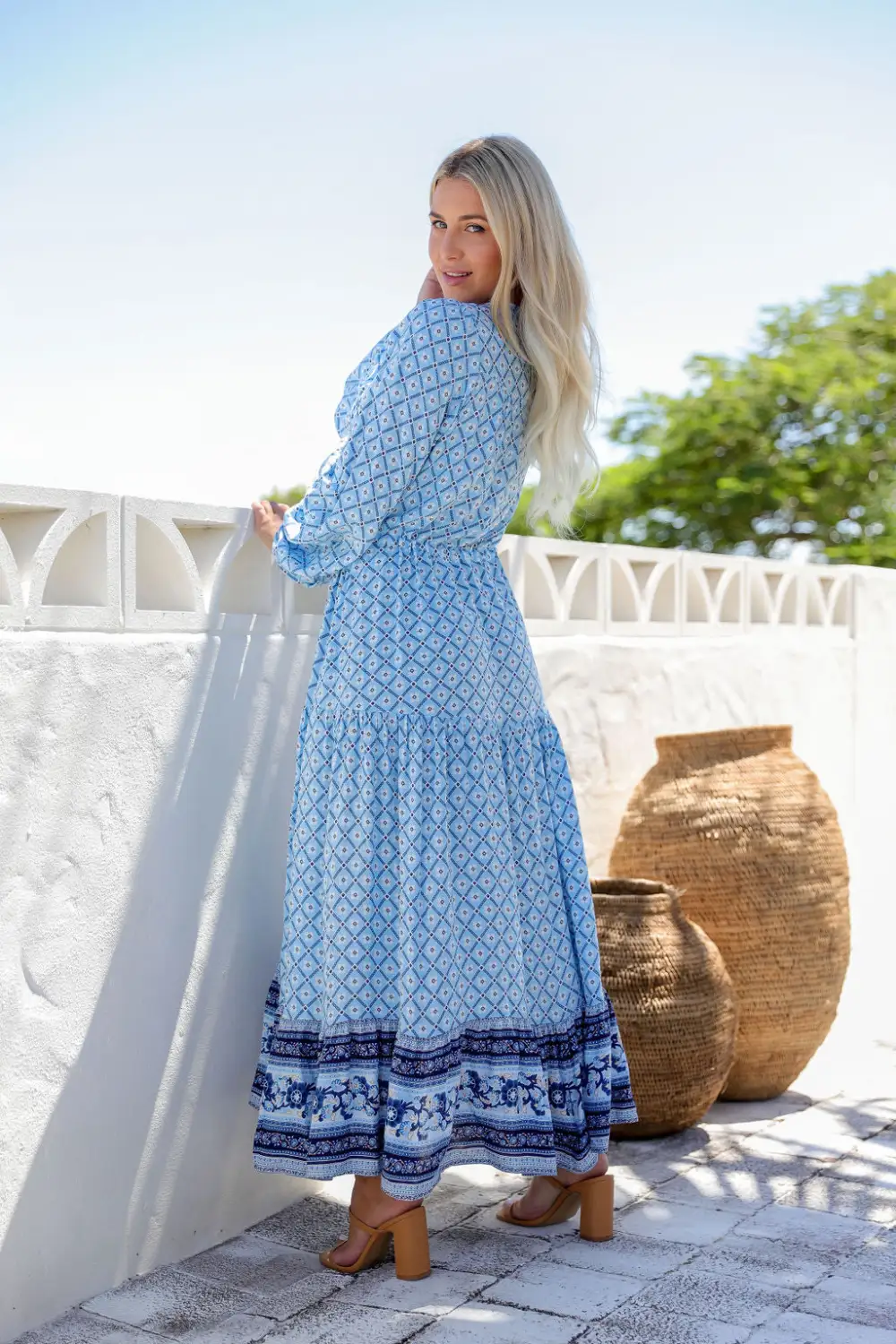 The Evie Dress - Bluebell