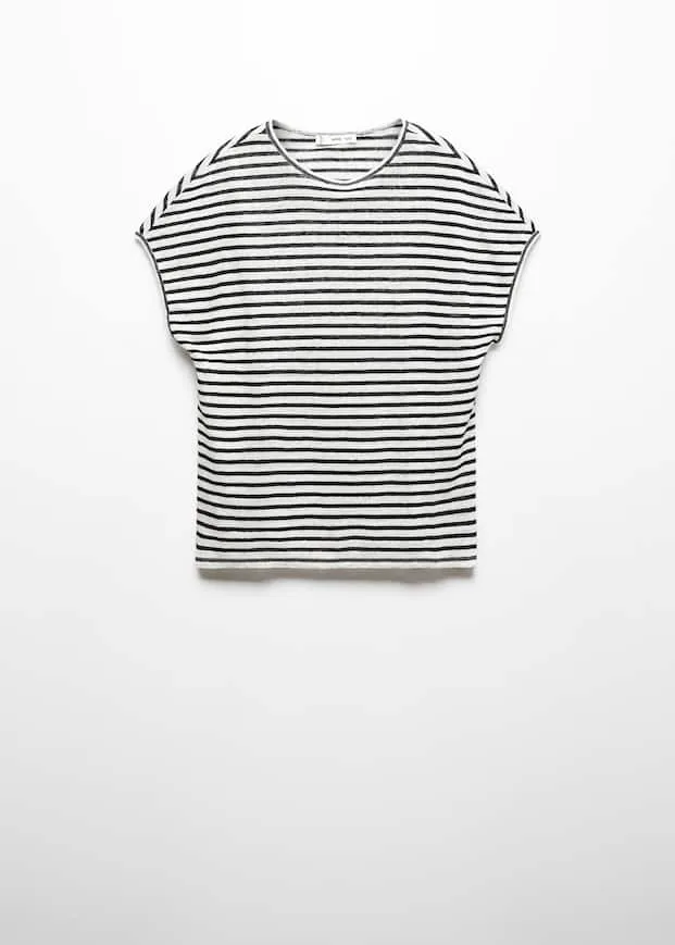 100% linen t-shirt