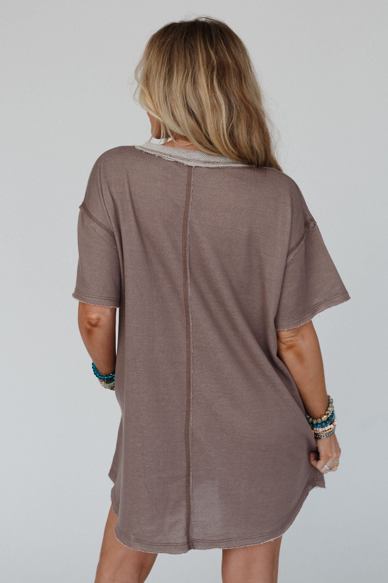 Jodi Tunic Dress - Mocha