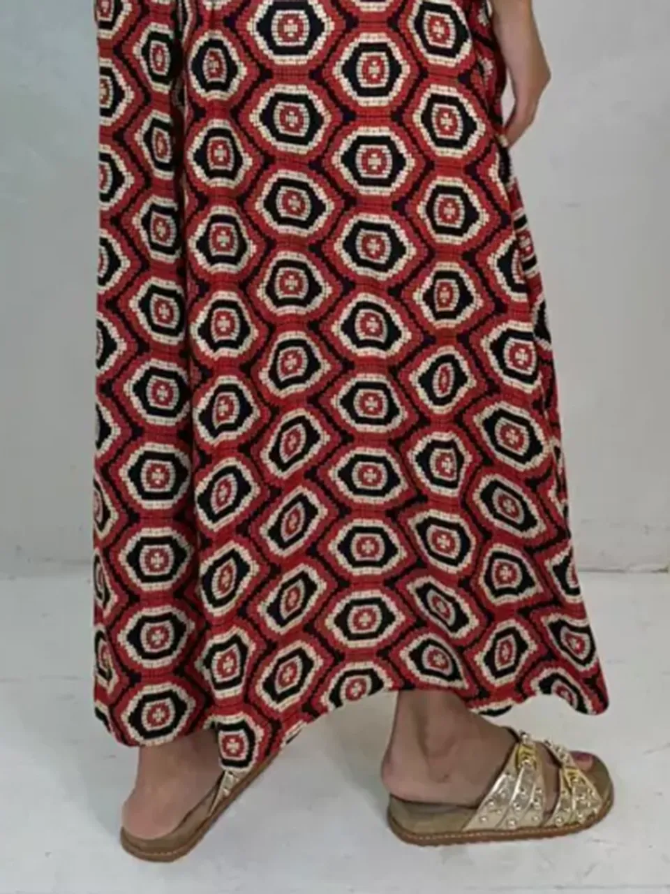 Cora Graphic Farm Dress