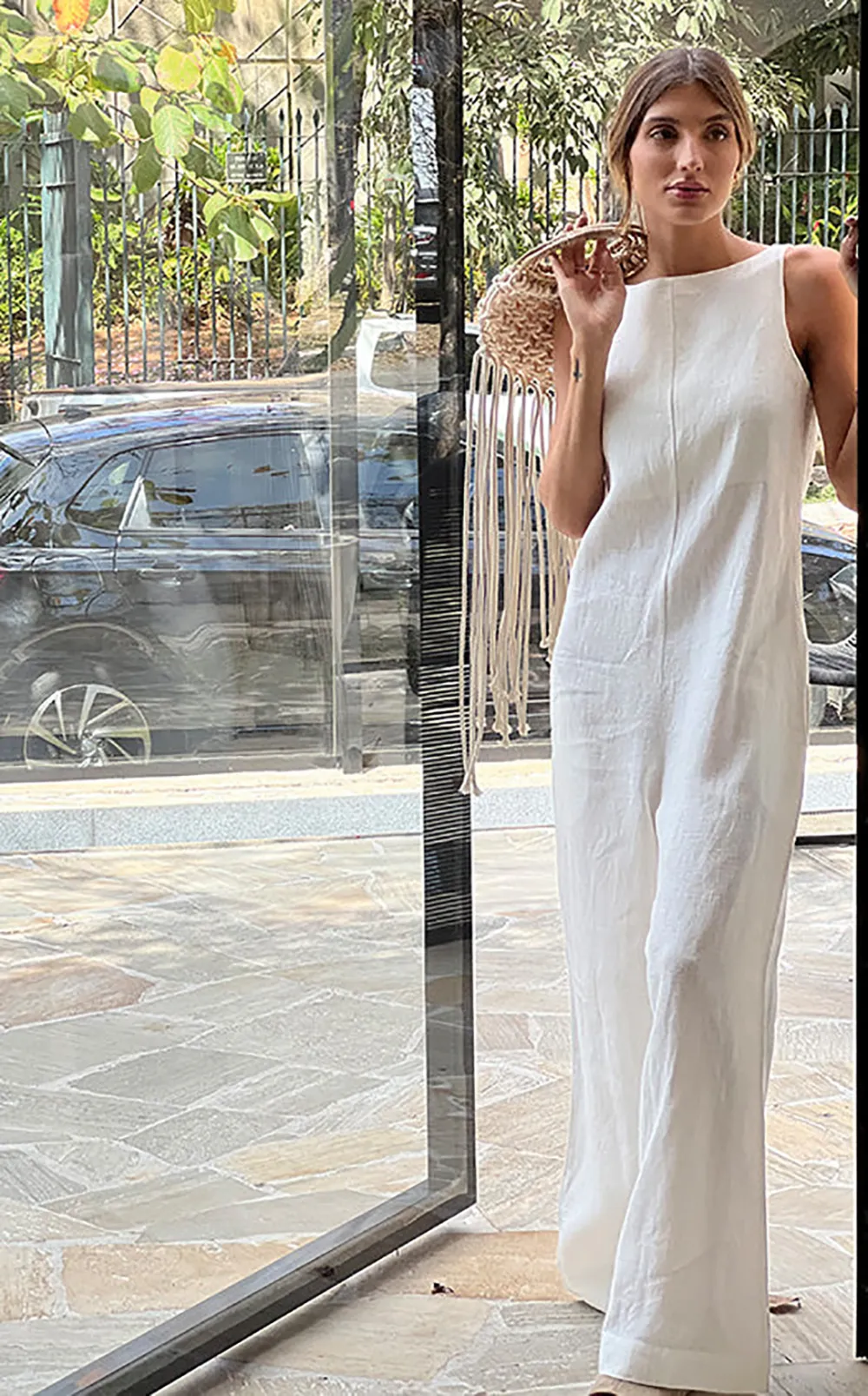 Genova Linen Jumpsuit