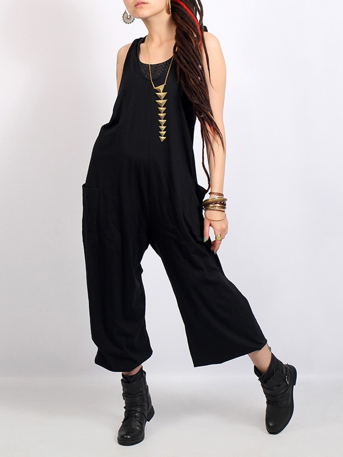 Harem Pant Overalls