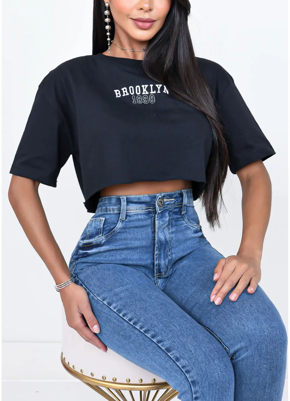 BROOKLYN KNIT CROP TOP