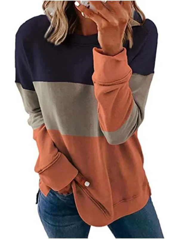 Women's Patchwork Sweater