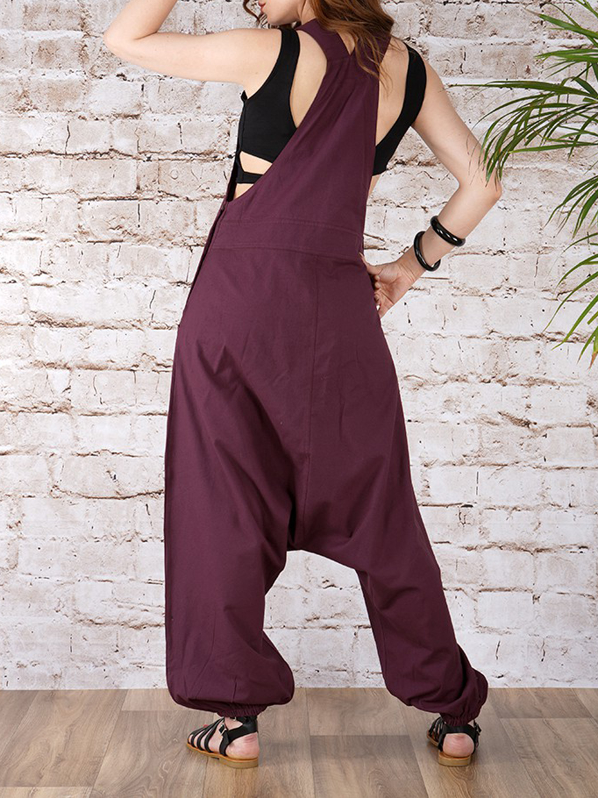 Harem Pant Overalls