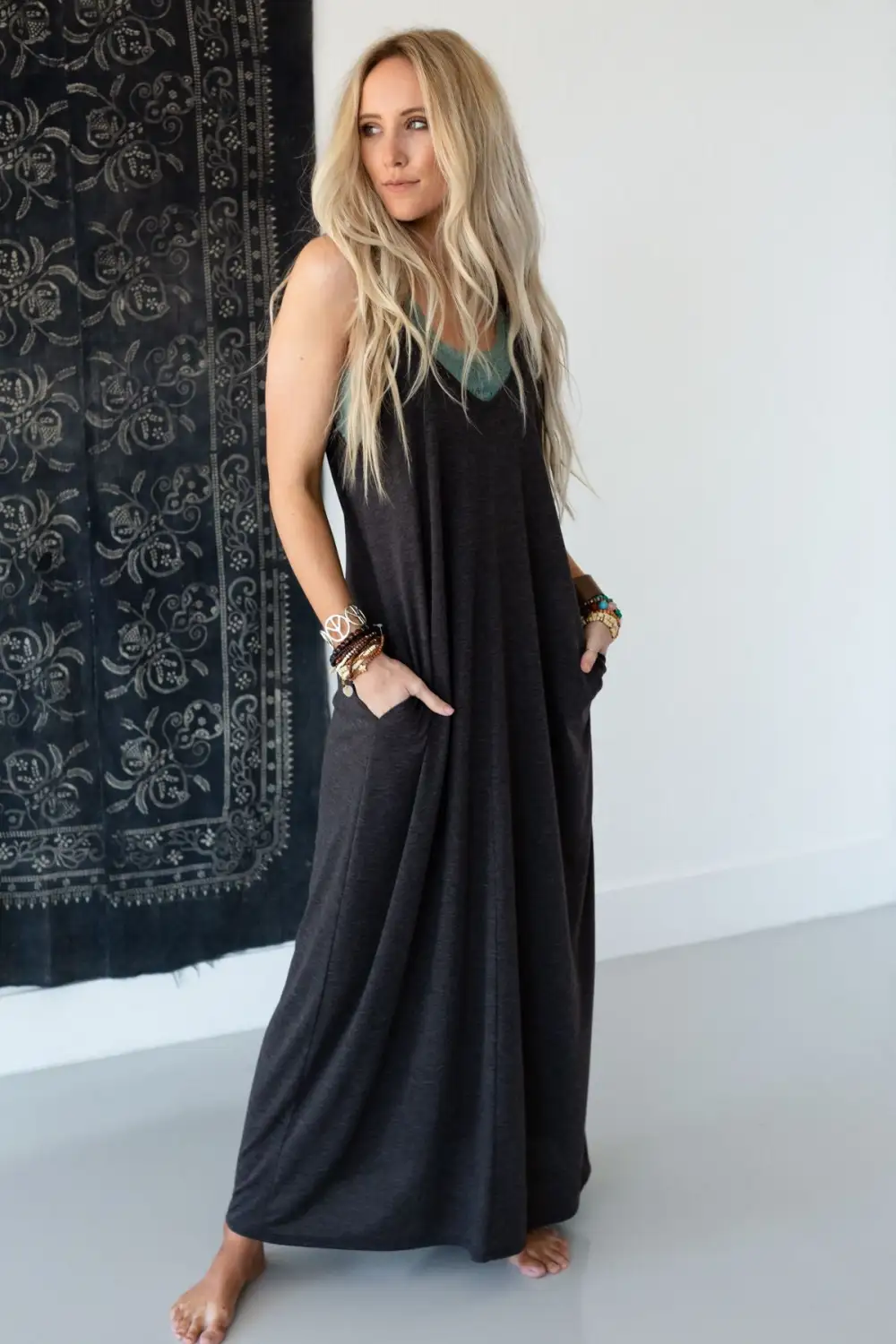 The Perfect Maxi Dress - Charcoal