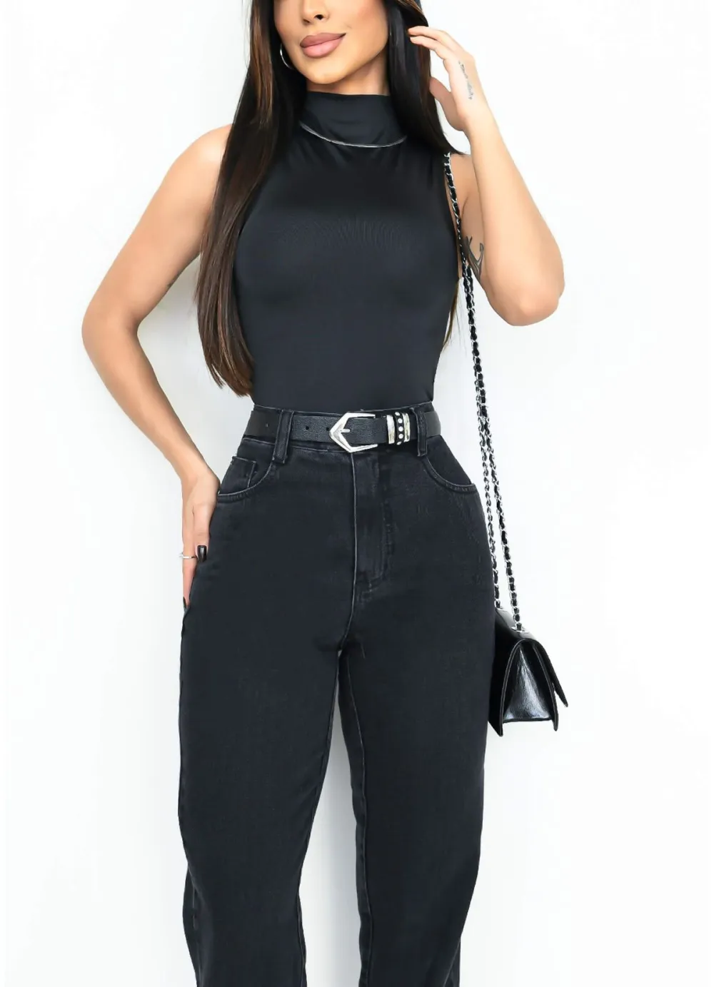 BASIC TURTLENECK BODYSUIT