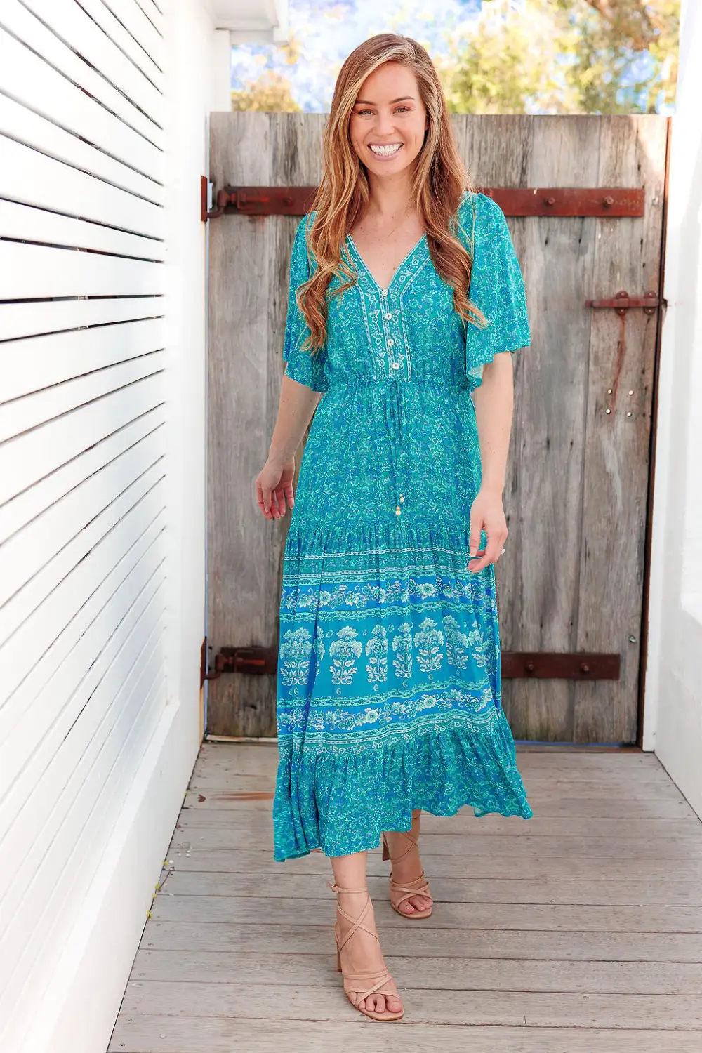 The Scarlett Dress - Dark Turquoise