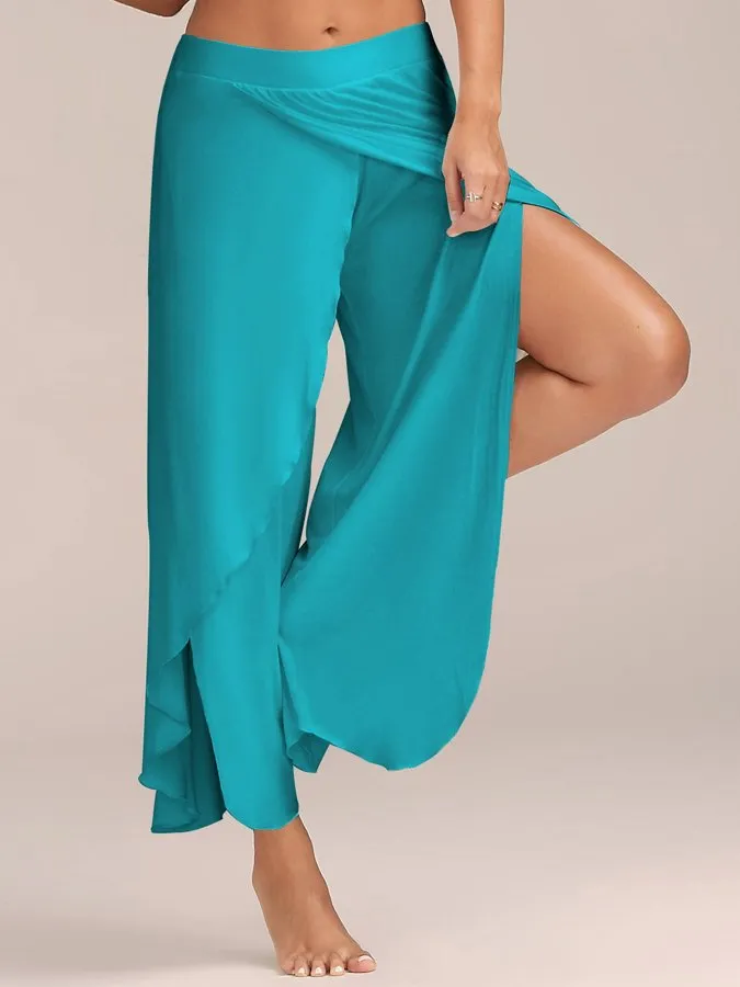 Women's Leisure Relaxed Sports Fitness Yoga Pants