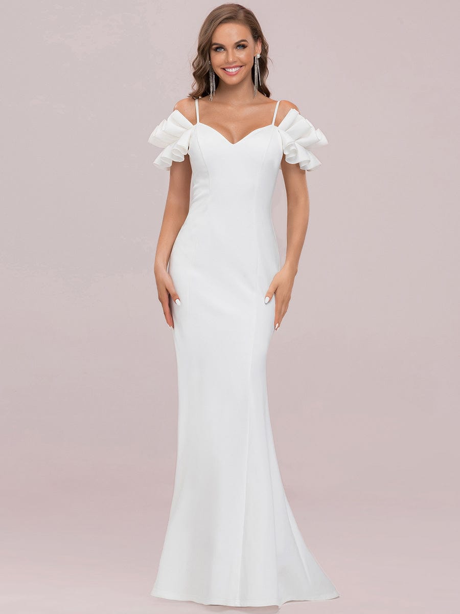 Gorgeous Floor Length Short Sleeves Wholesale Wedding Dresses