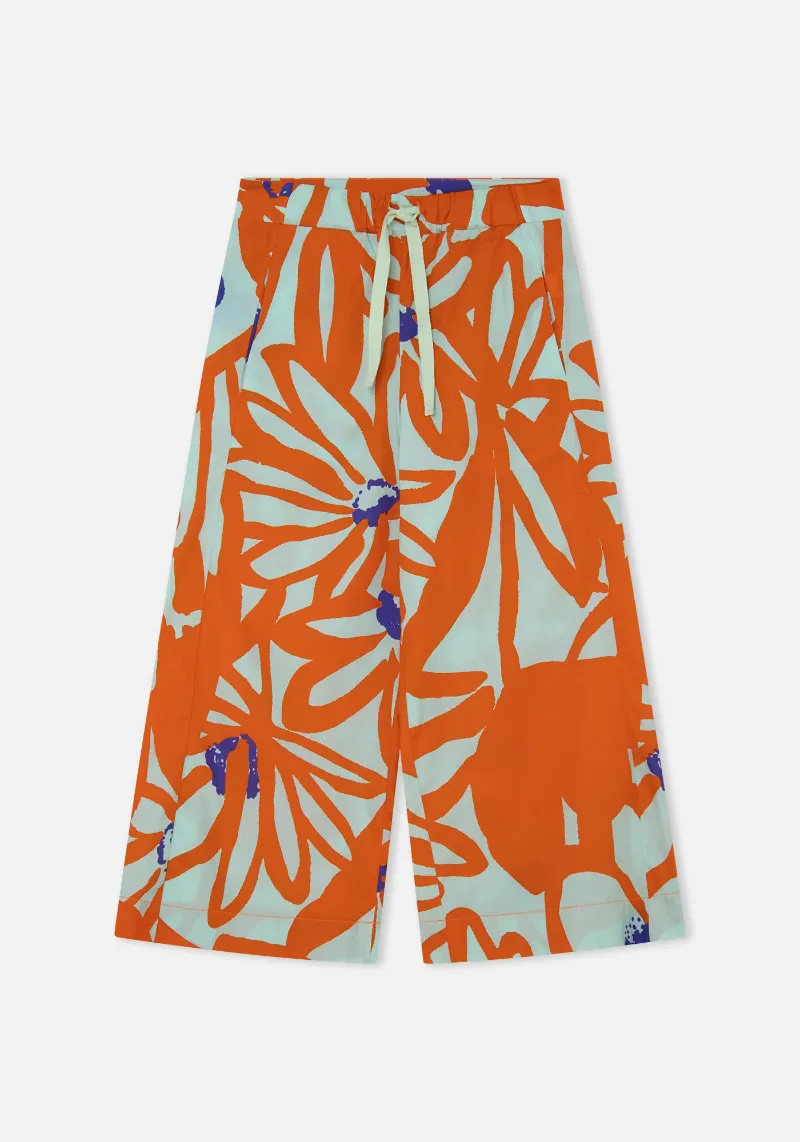 AQUA FLOWERS BOMBA PANTS