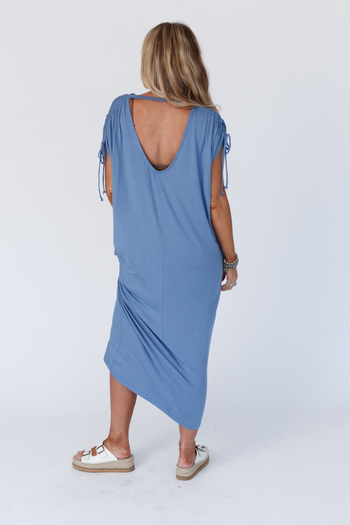 Luna Maxi Dress - Blue