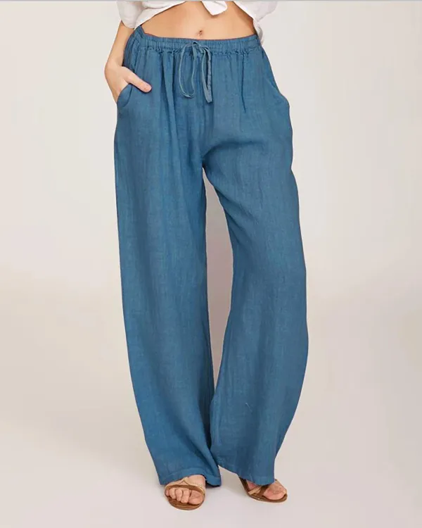 Womens Loose Casual Leisure Pants
