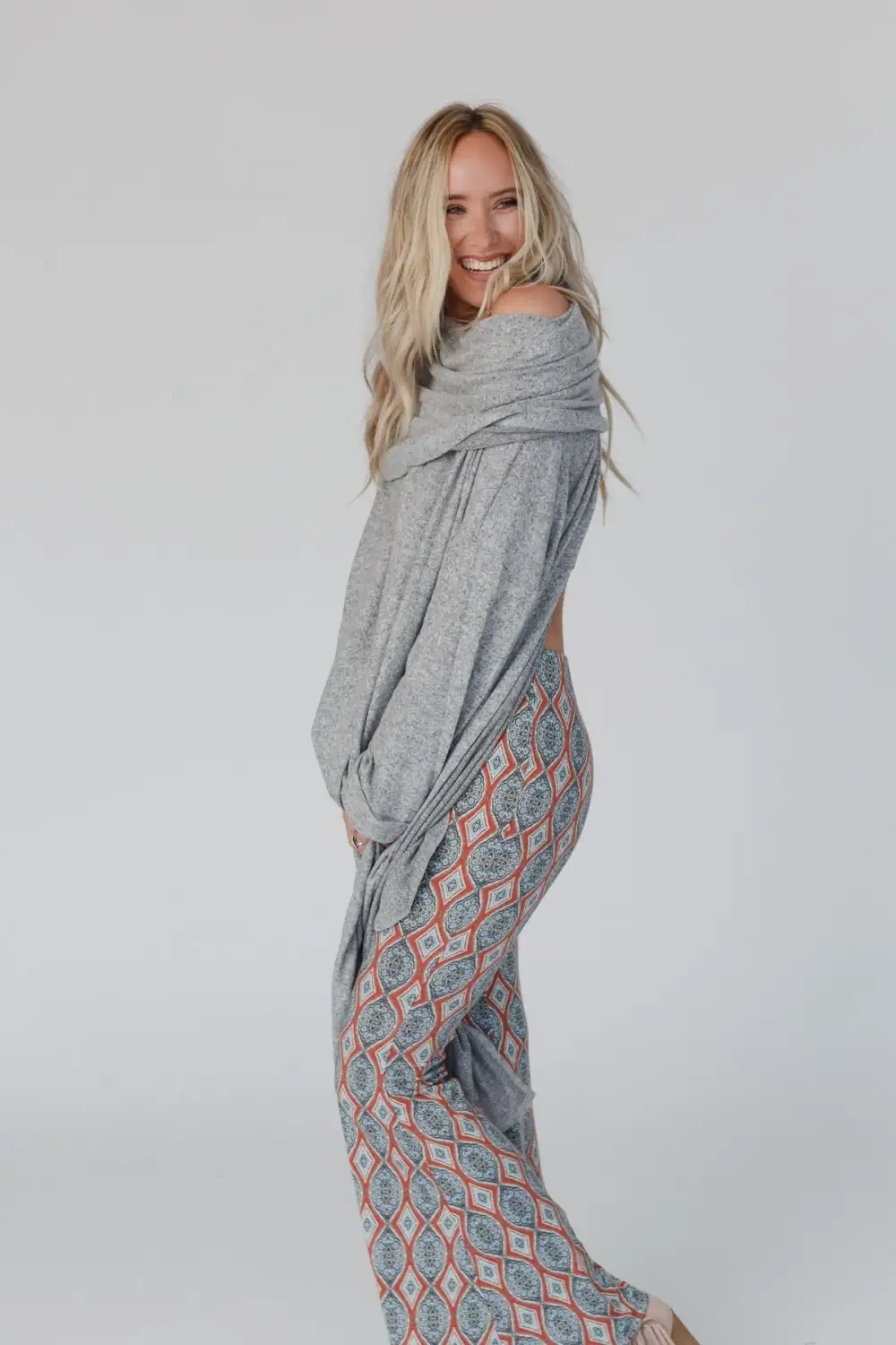 In Your Dreams Maxi Cardigan - Heather Gray