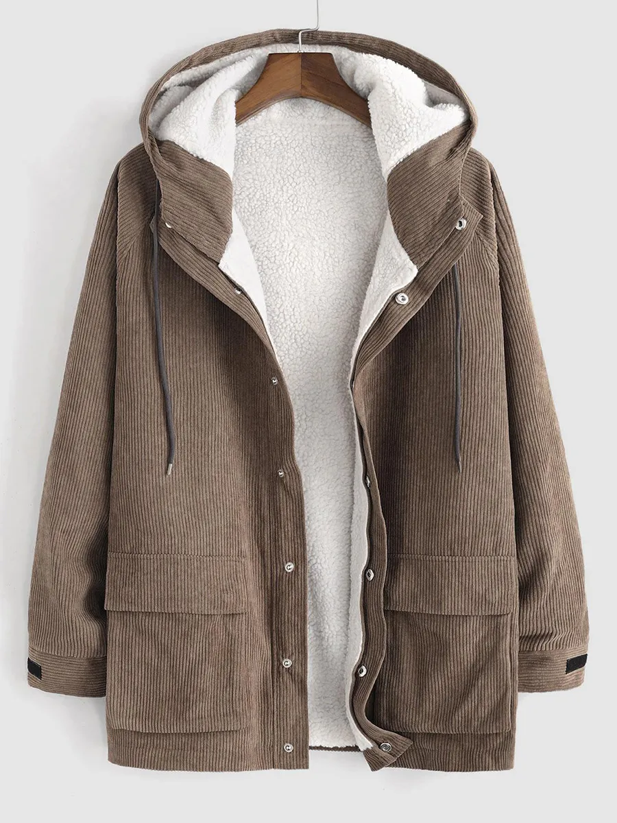 Men's Casual Oversized Coat Jacket