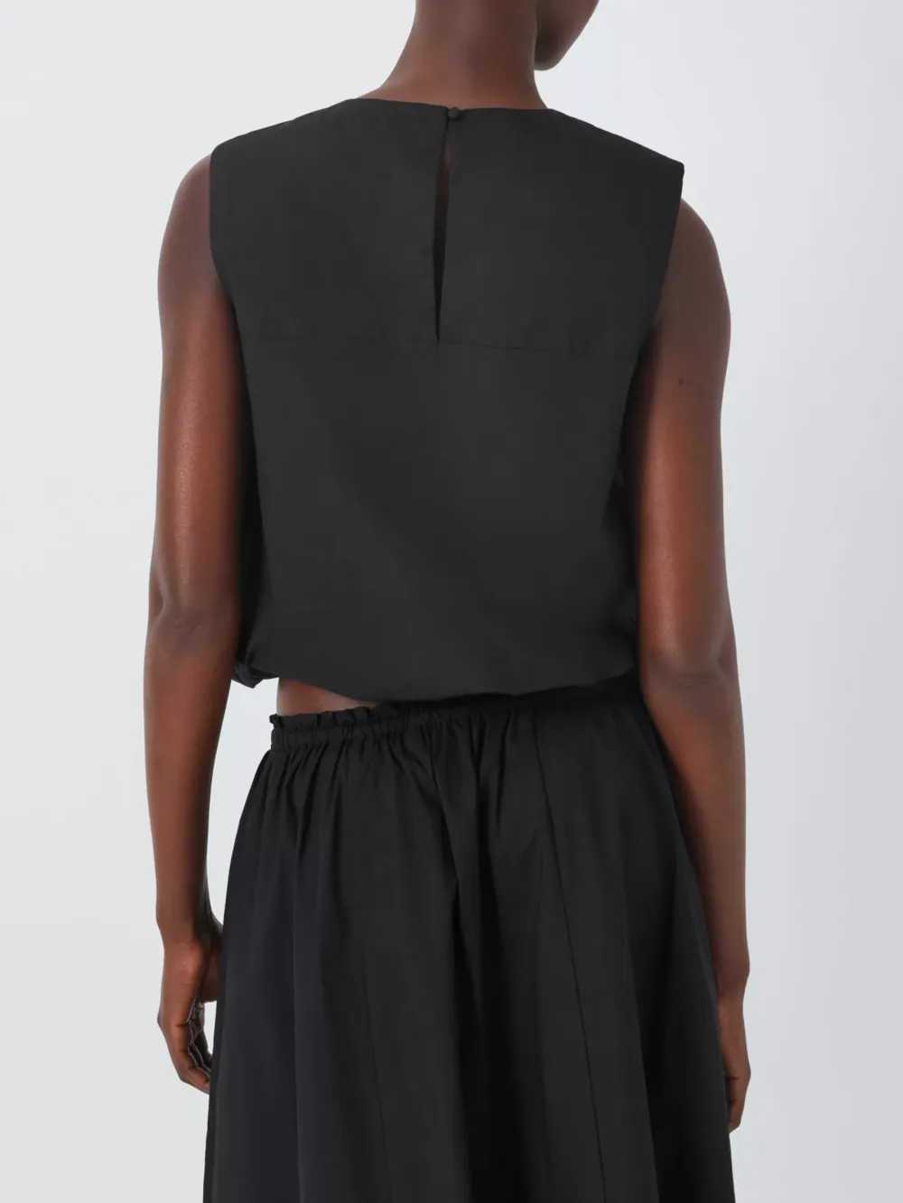 Puff Ball Sleeveless Top