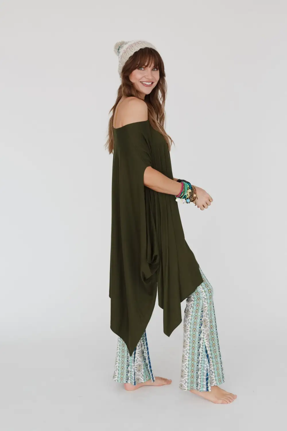 The Wren Tunic - Olive