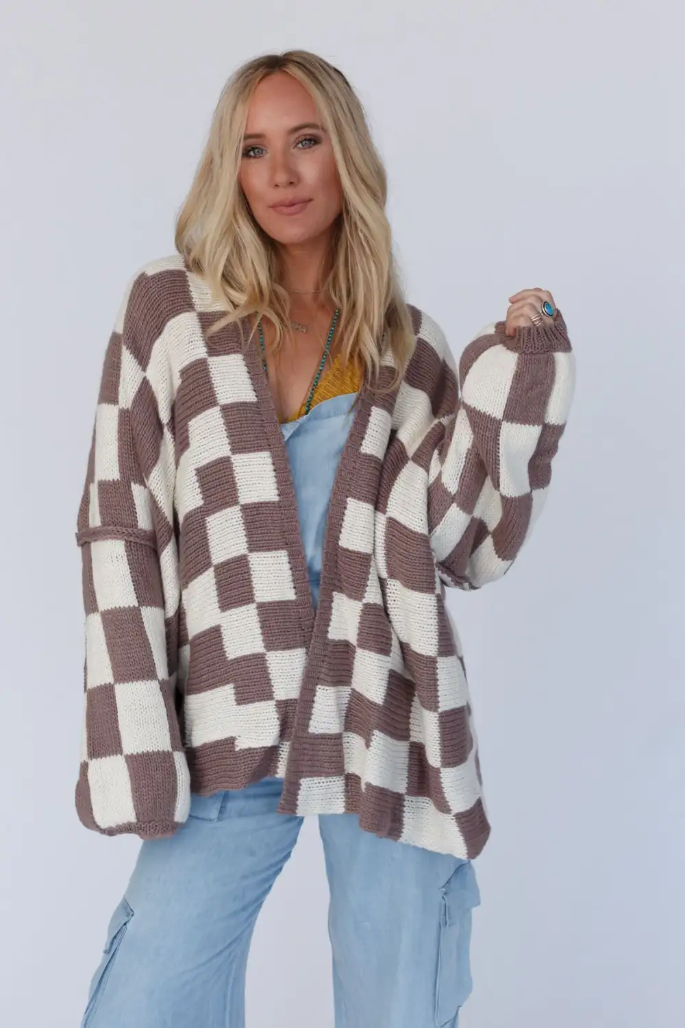 Late Check Out Cardigan - Multi