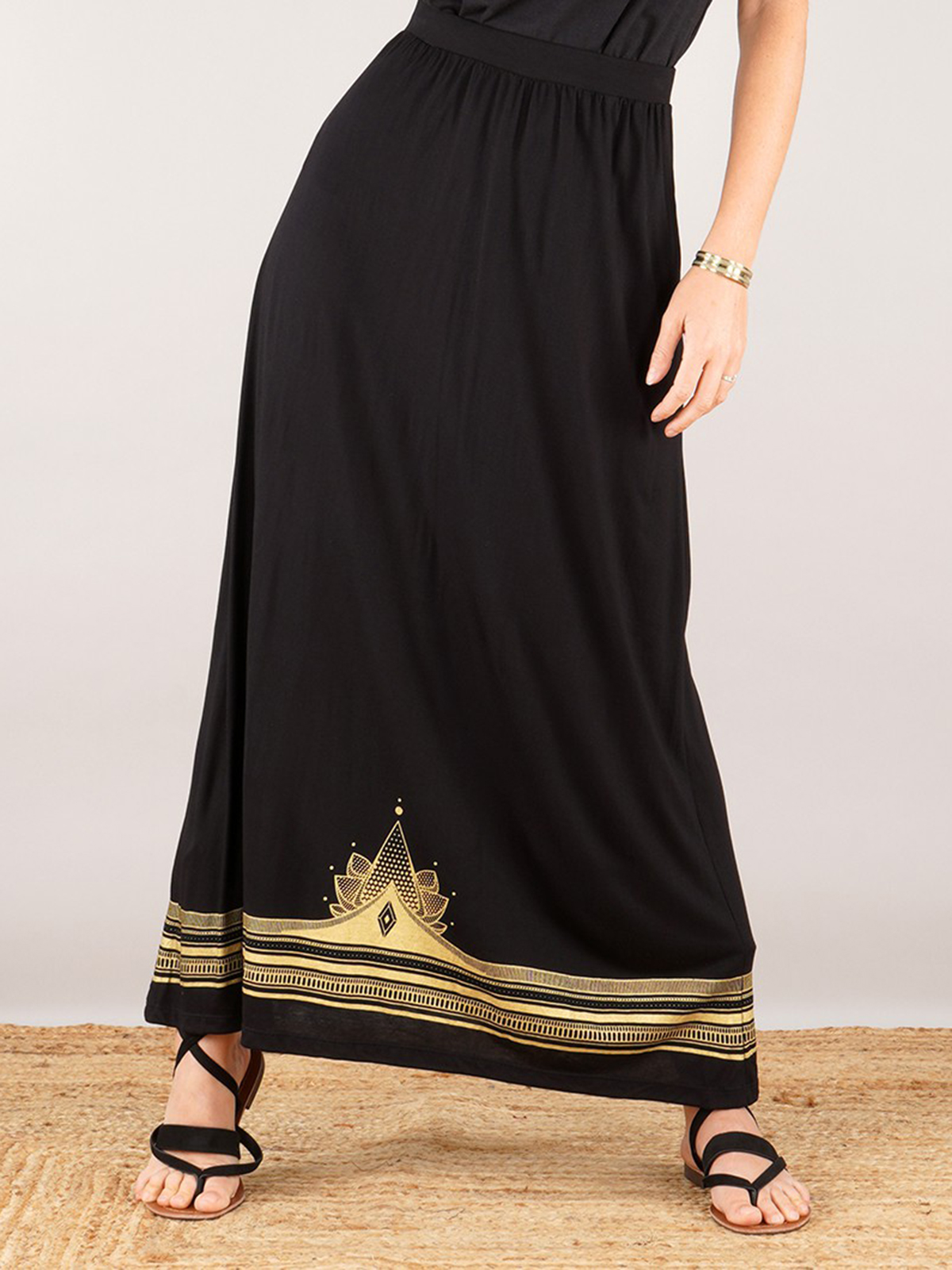 High Waist Maxi Skirt