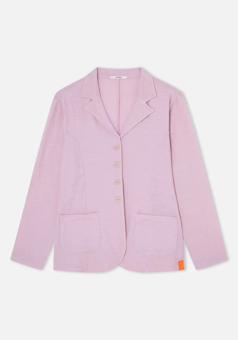 PINK COTTON BLAZER