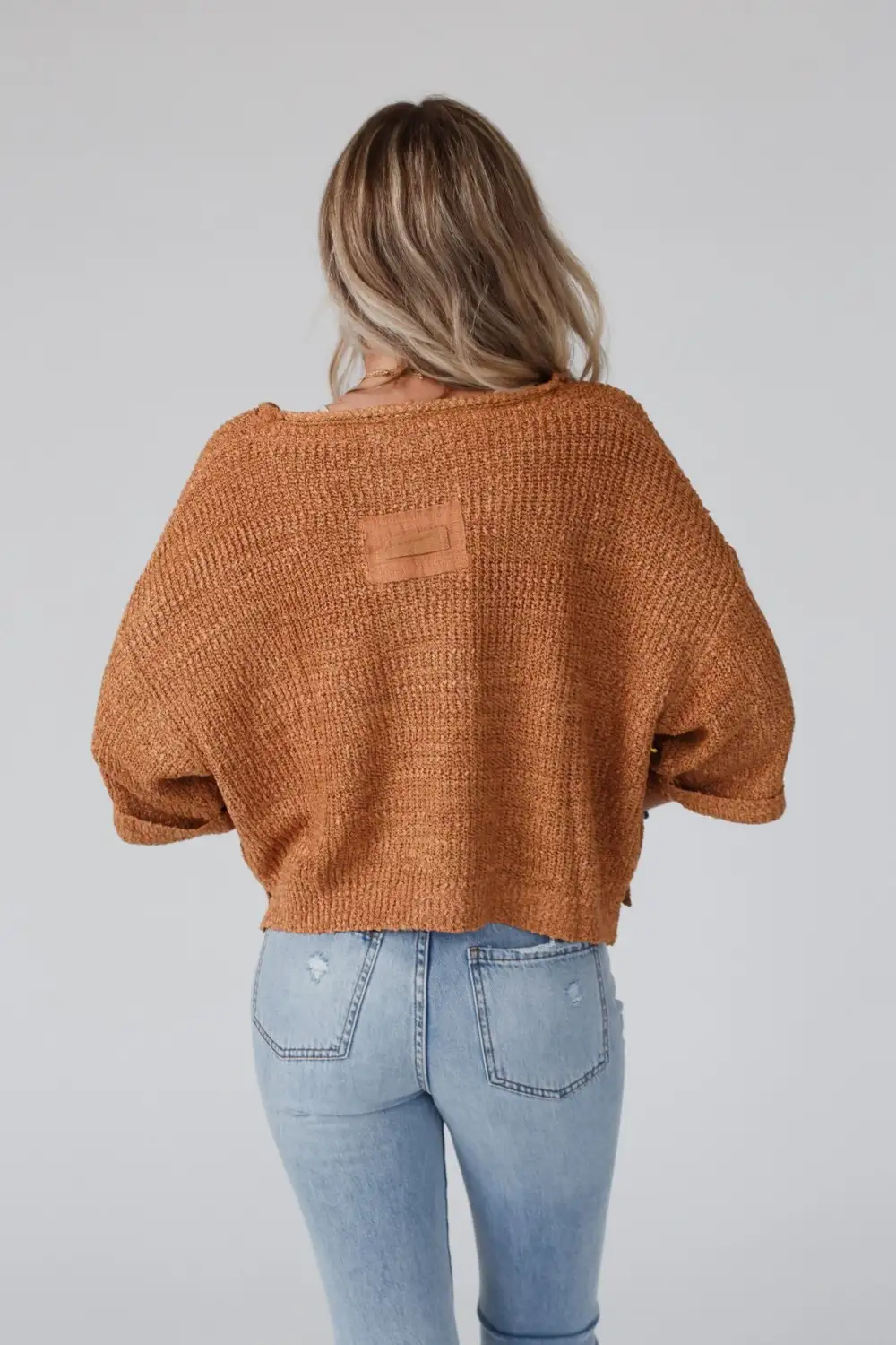 Just Right Slouchy Sweater - Camel