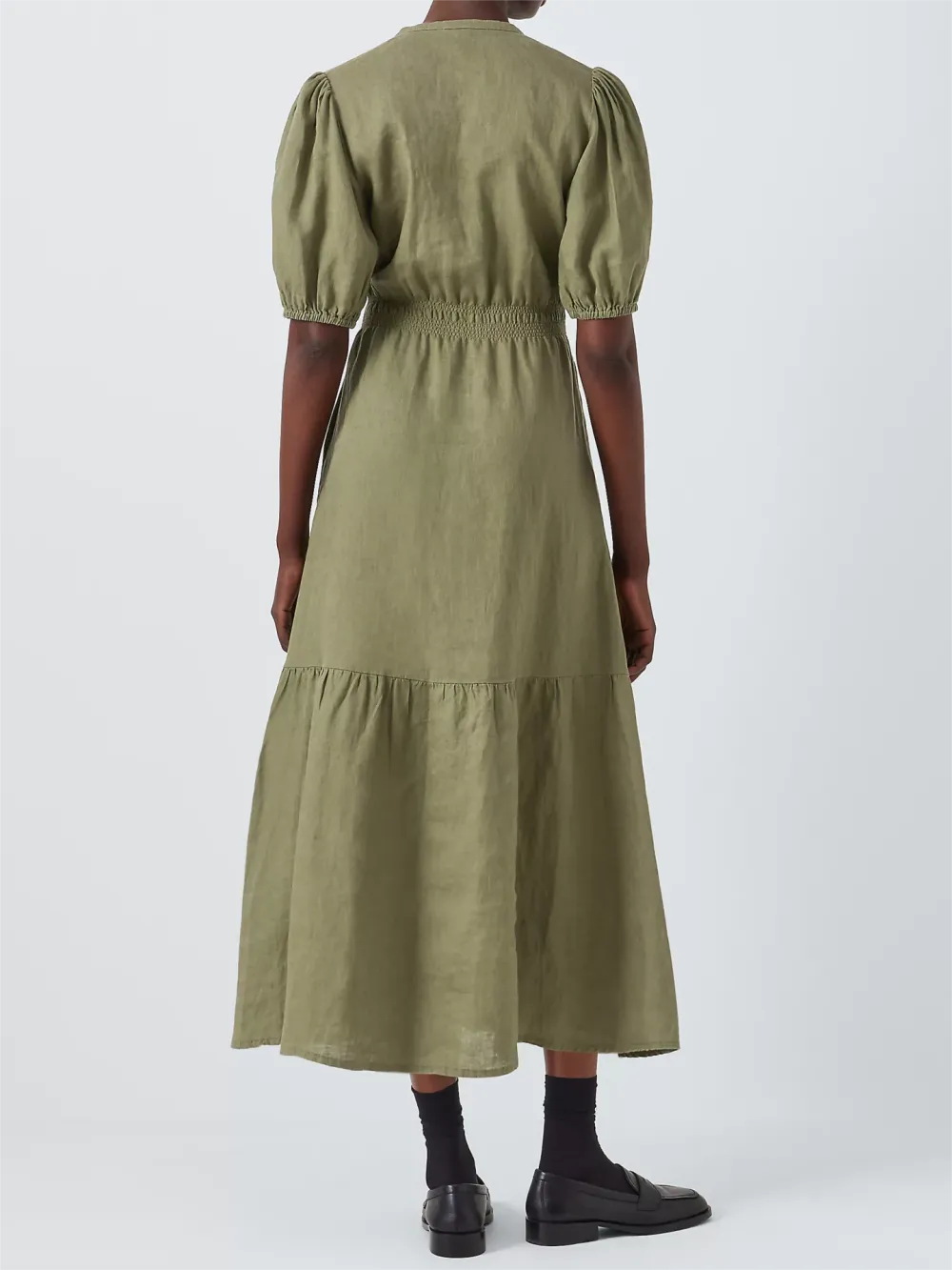 Linen Sheered Dress