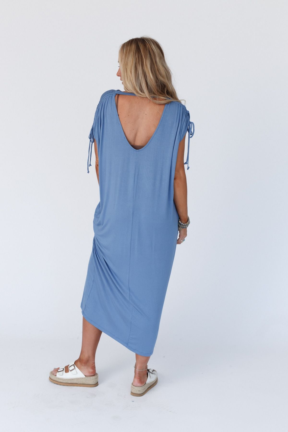 Luna Maxi Dress - Blue